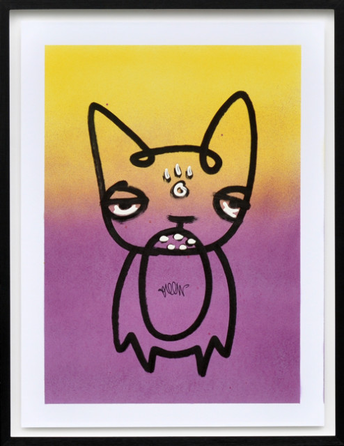 Charles K. Williams + Ombre Crunky Hound